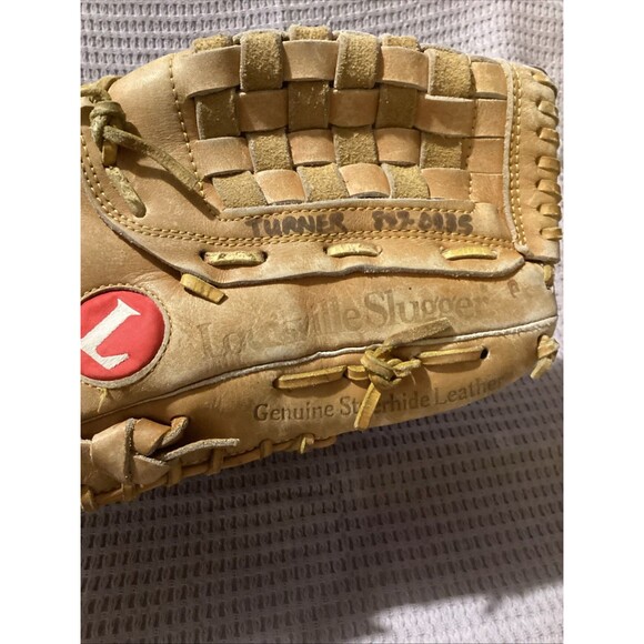 Louisville Slugger Leather 13.5" Softball Baseball Glove Right Hand Throw LPS8 - Picture 6 of 16